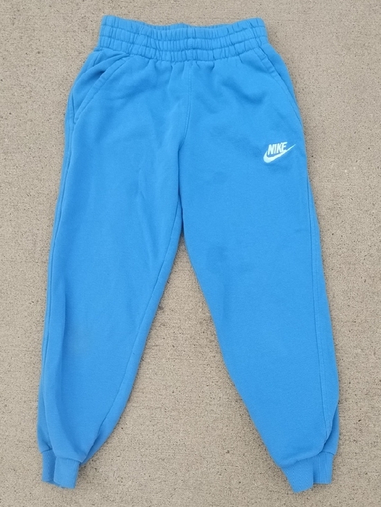 Nike Other - Nike Kids Bright Blue Fleece Joggers In Size S